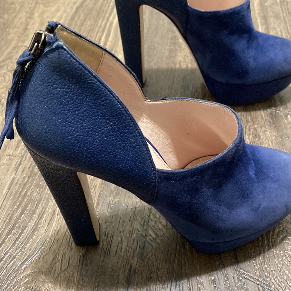 Miu Miu Platform Booties, Size 36 1/2 Eu 5.5 Or 6… - image 4